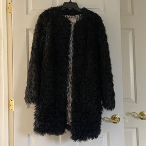 Michael kors size small fur jacket